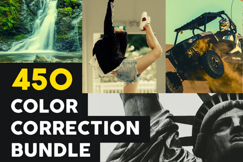 450 Color Correction Bundle – 450 Preset màu cho Adobe Premiere Pro