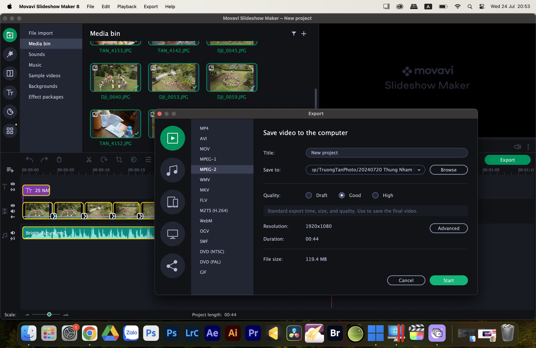 Movavi Slideshow Maker – Tạo Slideshow ảnh đơn giản, chuyên nghiệp