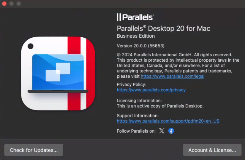 Parallels Desktop 20 – Hướng dẫn cài đặt