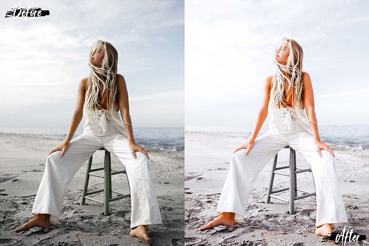 5 Bright Photoshop Actions+LUTs – 5 Bright Photoshop Actions, ACR và LUT Presets