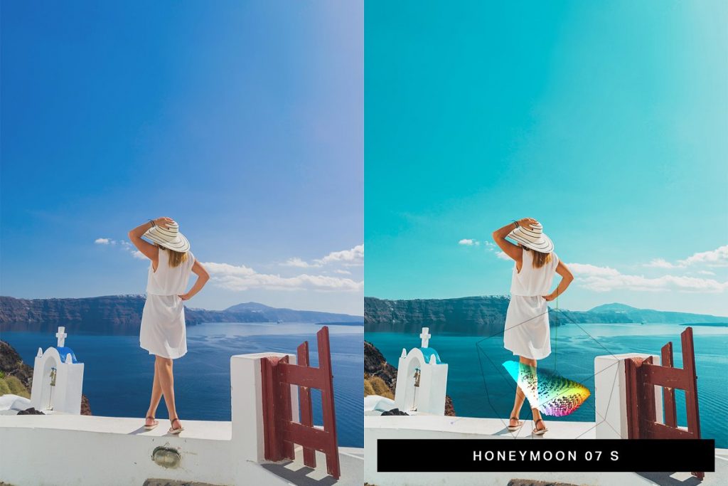 50 Santorini Lightroom Presets LUTs – 50 LUTs chỉnh màu