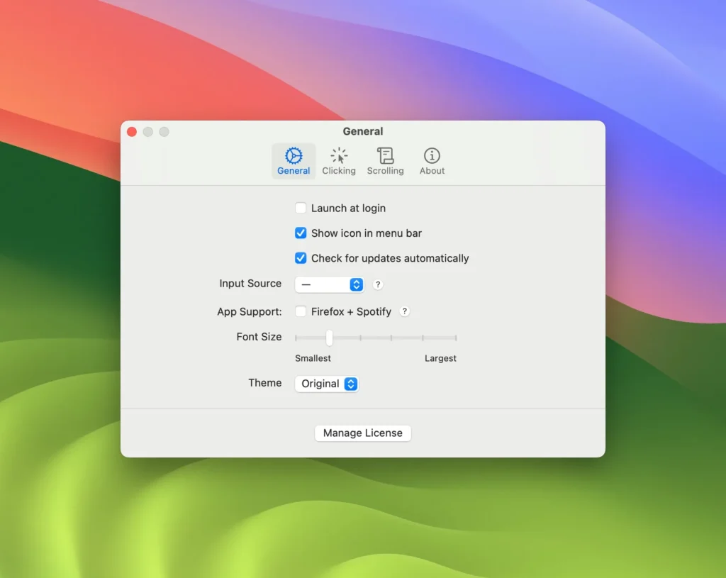 Homerow – Tạo phím tắt scroll, click chuột