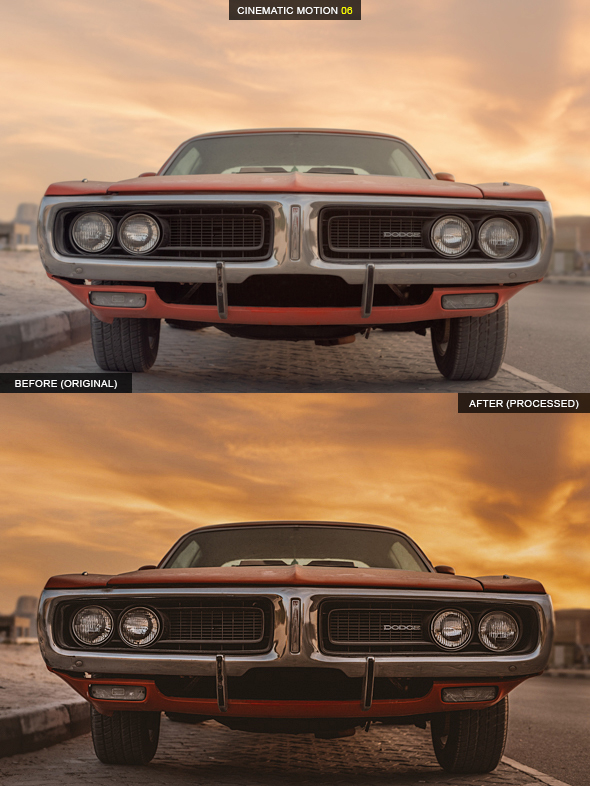 8 Cinematic Motion Lightroom Presets – 8 Preset màu cực đẹp cho Lightroom