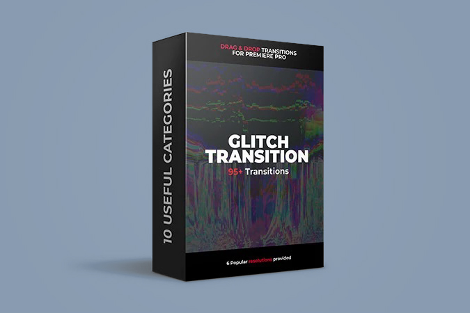 95+ Glitch Transitions – 95+ hiệu ứng chuyển cảnh “trục trặc” cho Premiere Pro