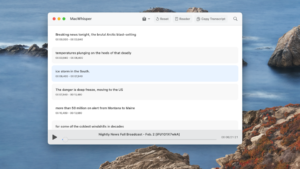 MacWhisper – Công cụ chuyển âm thanh thành văn bản