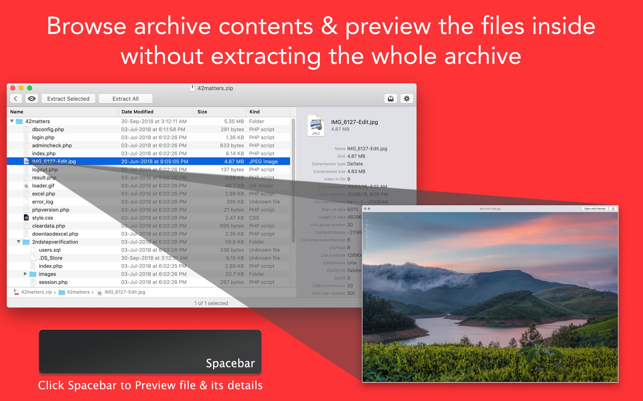 A-Zippr – Công cụ giải nén file Zip, Rar.. độc đáo