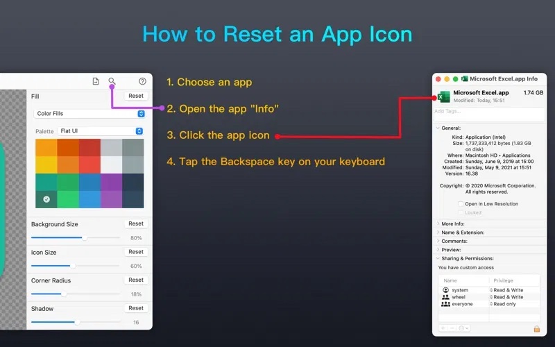 Acon – Tạo icon phong cách Big Sur