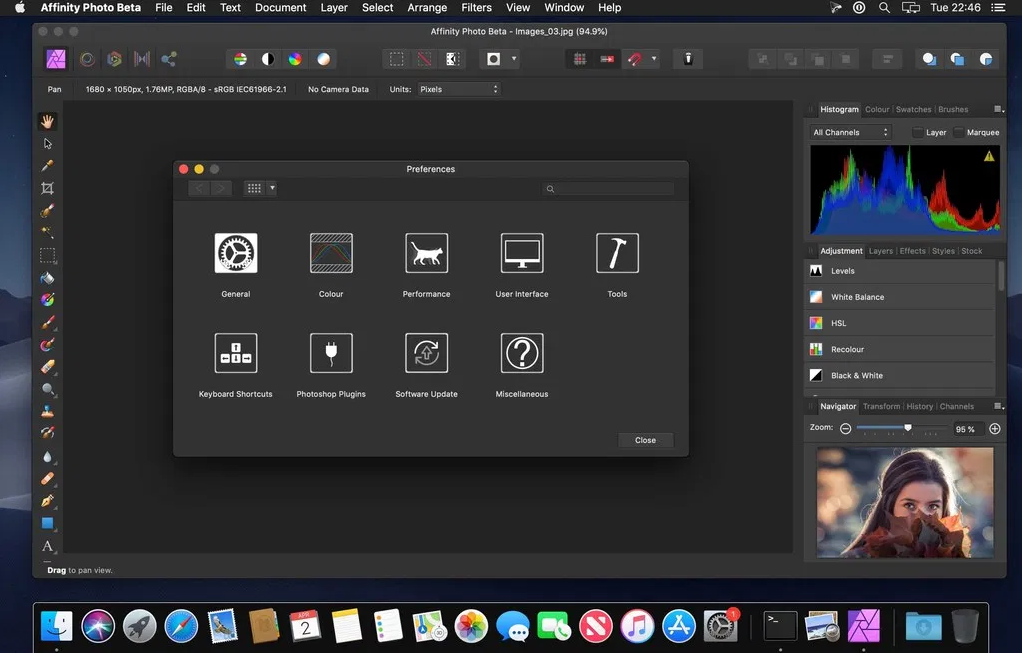 Affinity Photo – Ứng dụng chỉnh sửa ảnh thay thế Photoshop trên Mac