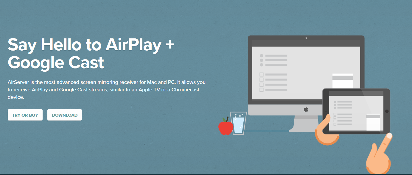 AirServer – Hỗ trợ Airplay trên Mac