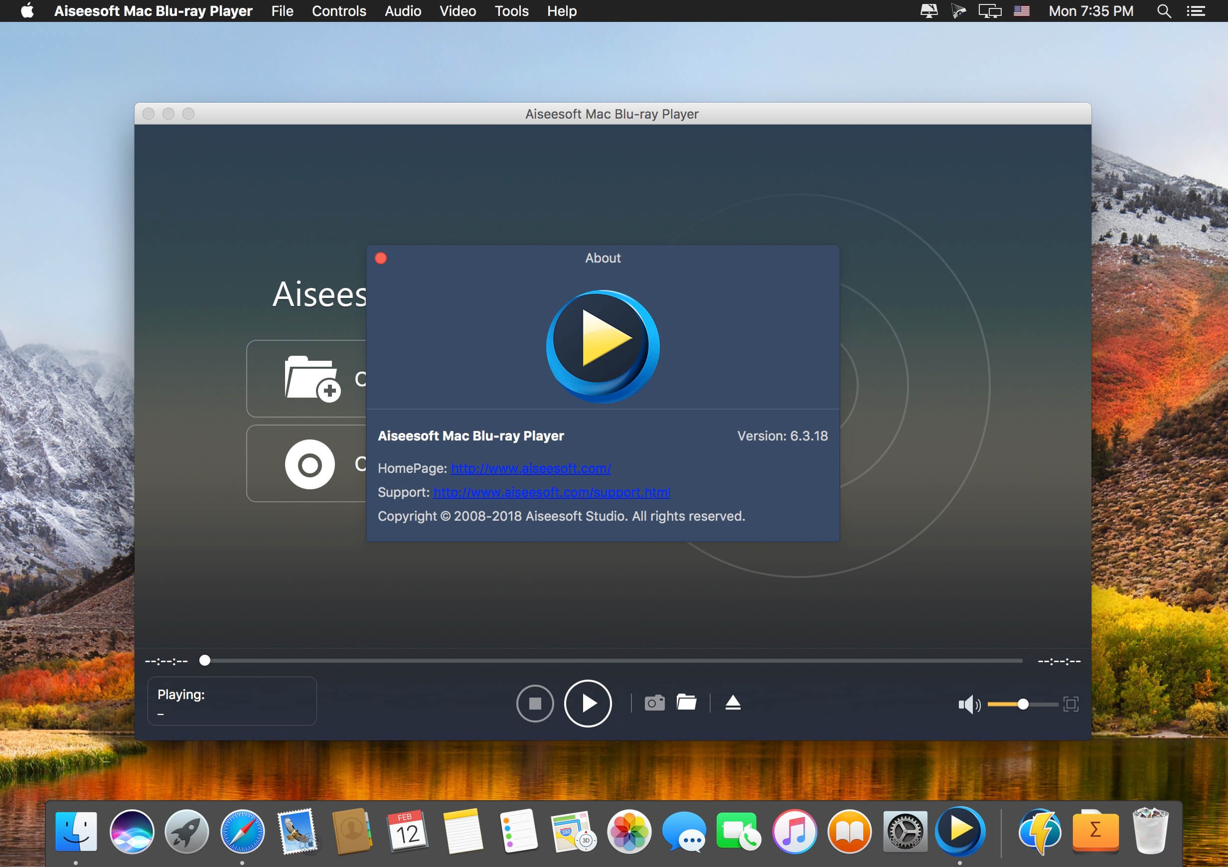 Aiseesoft Mac Blu-ray Player – Trình phát nhạc Blu-ray chuyên nghiệp trên Mac