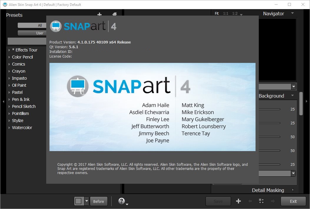 AlienSkin Exposure Snap Art – Tạo ảnh nghệ thuật dễ dàng