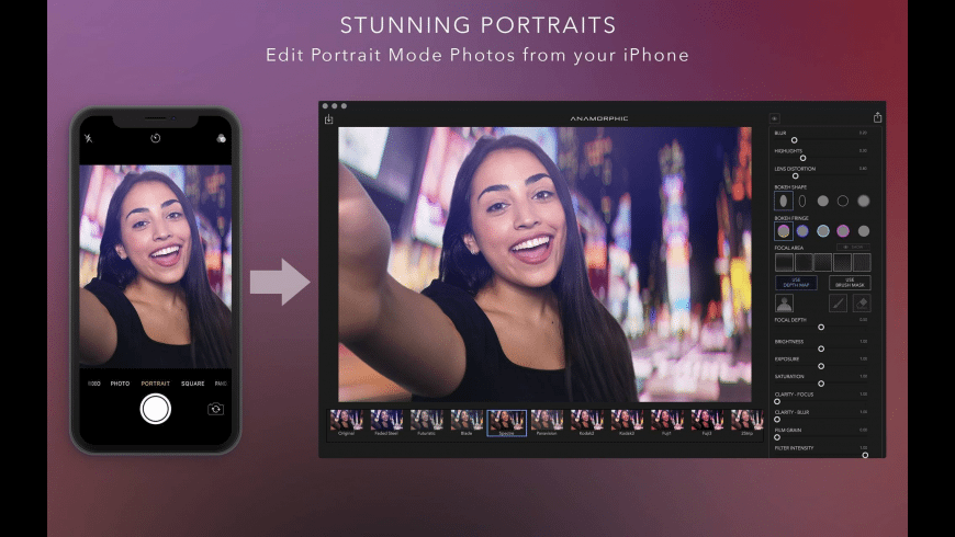 Anamorphic Pro – Công cụ làm mờ hậu cảnh chuyên nghiệp