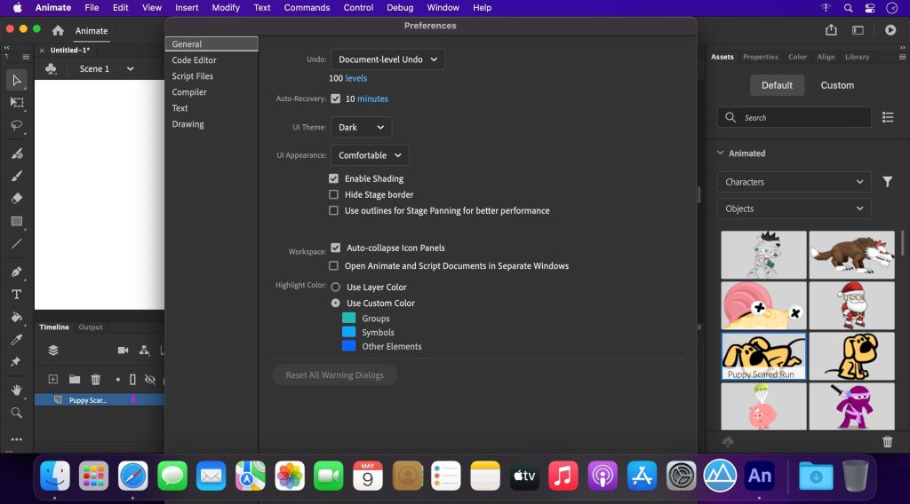 Adobe Animate 2022 – Công cụ thiết kế App, Game, website… của Adobe