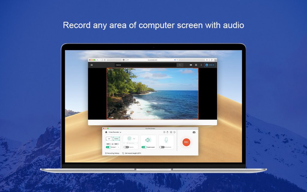 Any RecScreen – Công cụ quay màn hình gọn nhẹ, đủ dùng