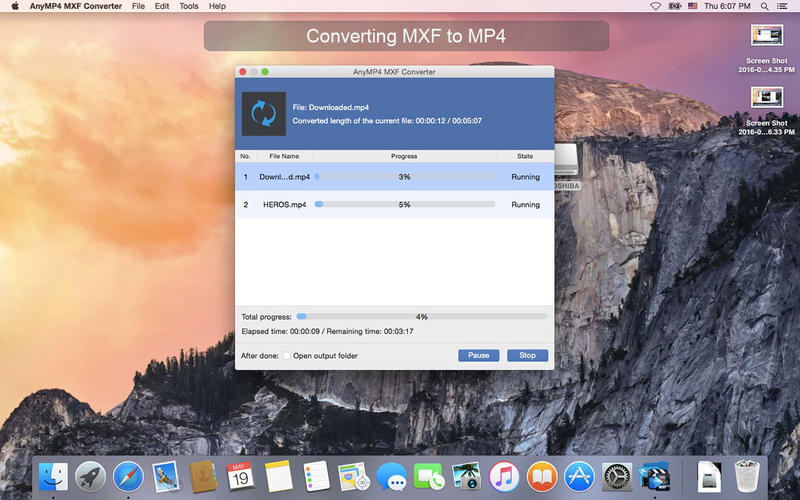 AnyMP4 MXF Converter – Công cụ chuyển đổi file MXF