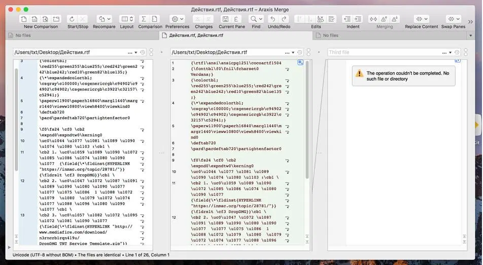 Araxis Merge Pro – So sánh nội dung file, thư mục, Merge thư mục..