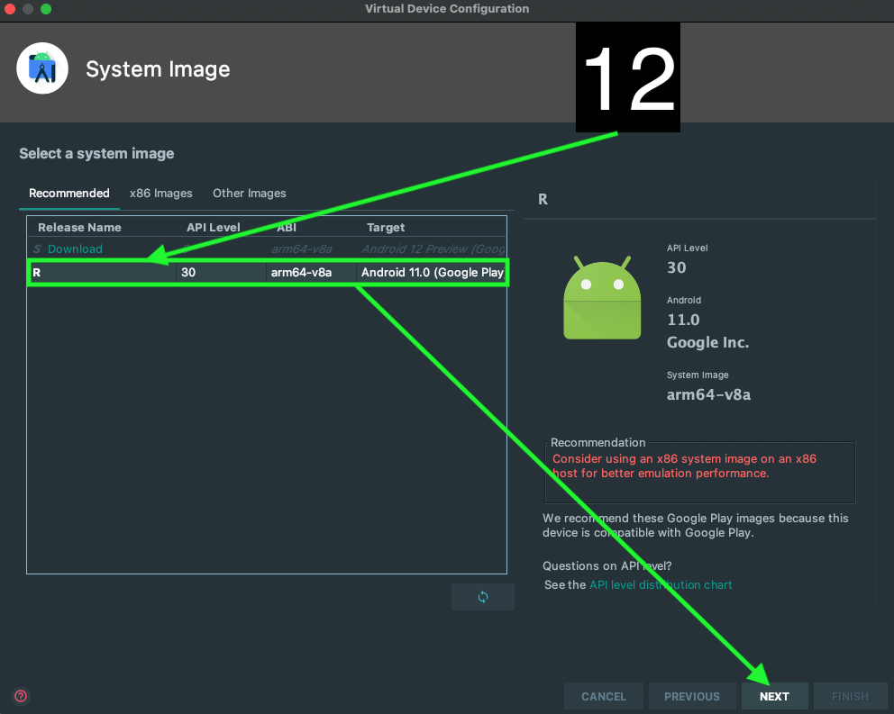 Hướng dẫn cài Android Emulator chạy native trên Apple Silicon M1