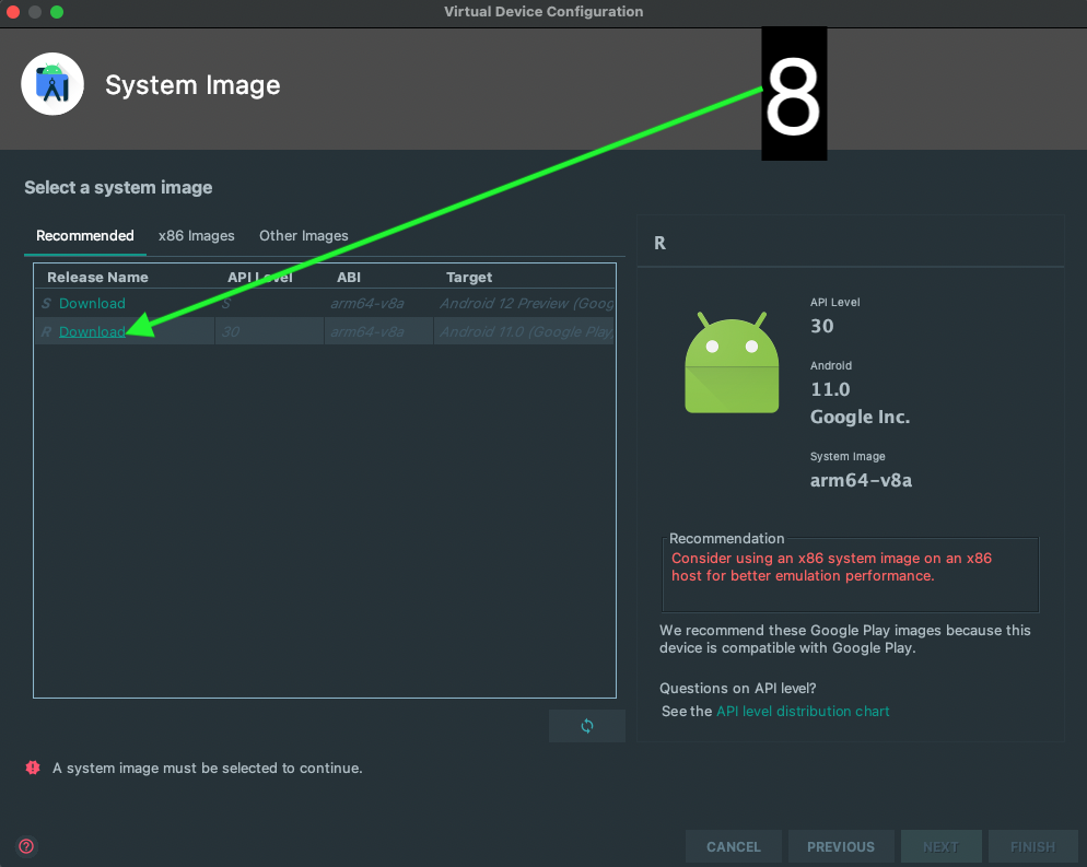 Hướng dẫn cài Android Emulator chạy native trên Apple Silicon M1