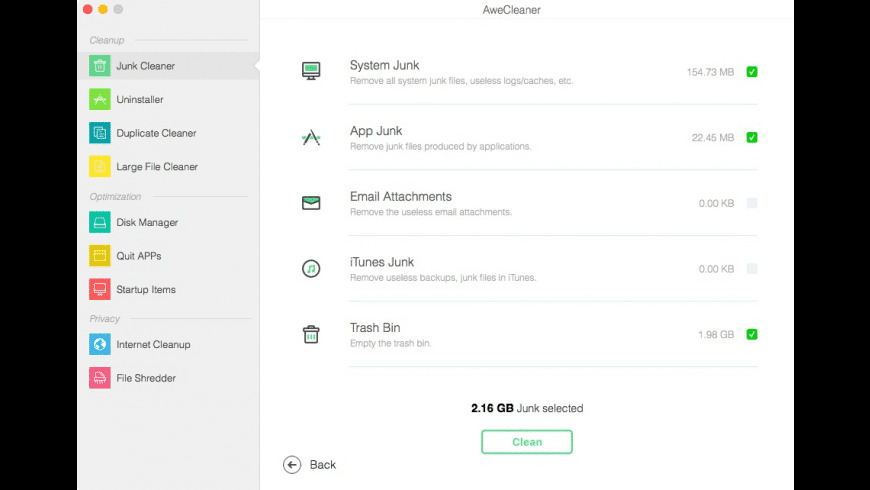 AweCleaner Professional – Ứng dụng dọn dẹp, tối ưu máy Mac