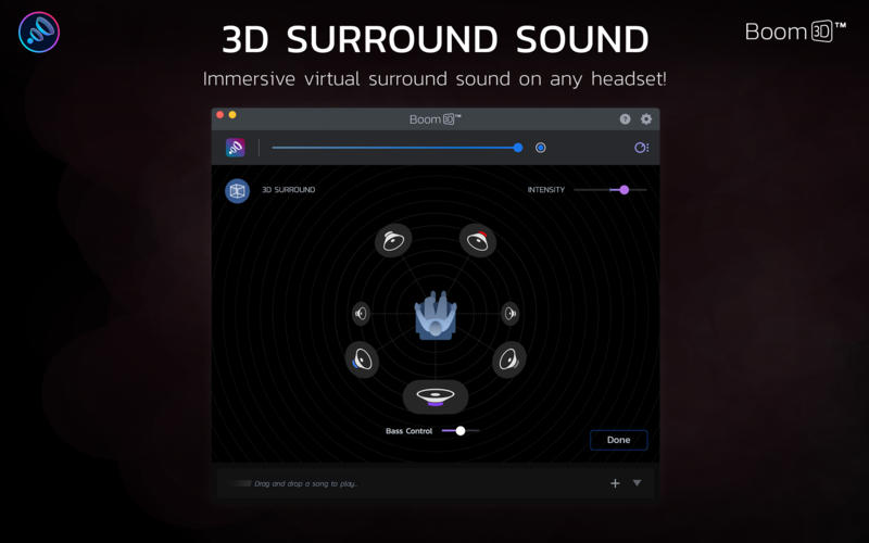 Boom 3D – Ứng dụng tăng chất lượng, giả lập hiệu ứng âm thanh 3D trên Mac