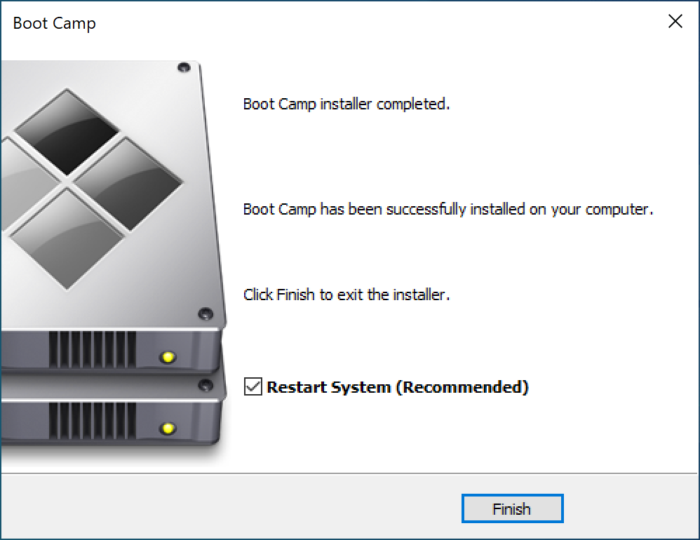Hướng dẫn cài Windows 10 trên macOS bằng Bootcamp & tạo phân vùng DATA dùng chung