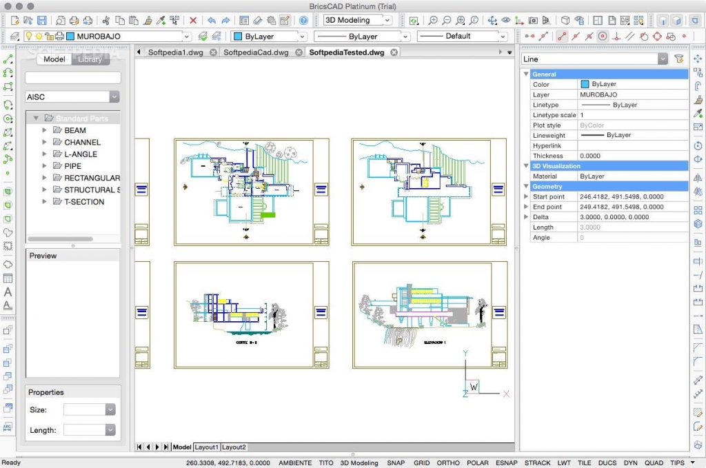 BricsCAD – Ứng dụng CAD mạnh mẽ thay thế AutoCAD