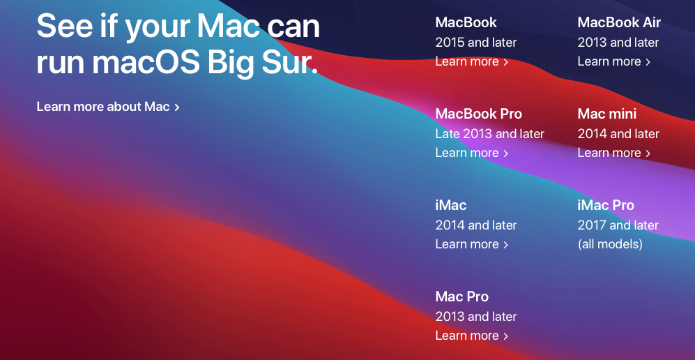 Profile update macOS 11 Big Sur, iPad OS, iOS 14 để trải nghiệm