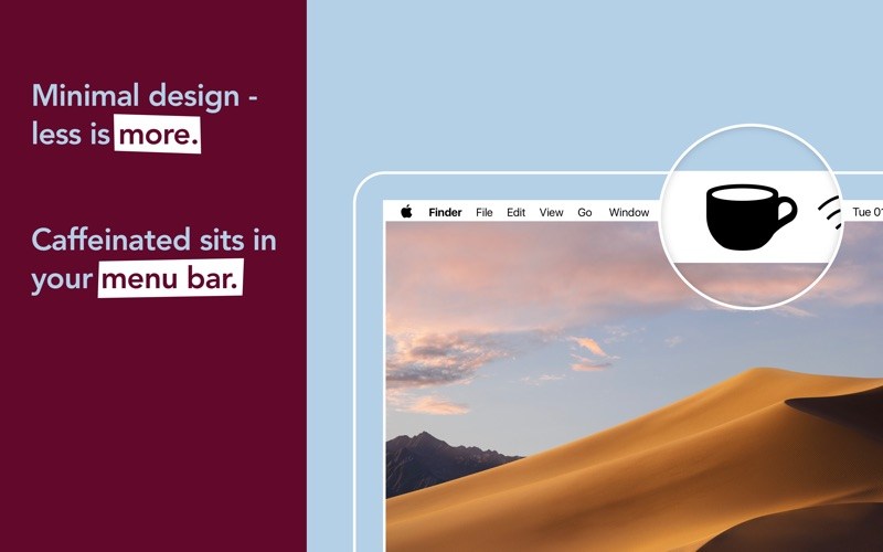 Caffeinated – Không cho Mac của bạn… ngủ