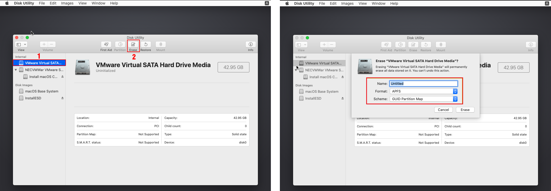 Hướng dẫn chi tiết cài Mac lên Windows với VMware Workstation mới nhất
