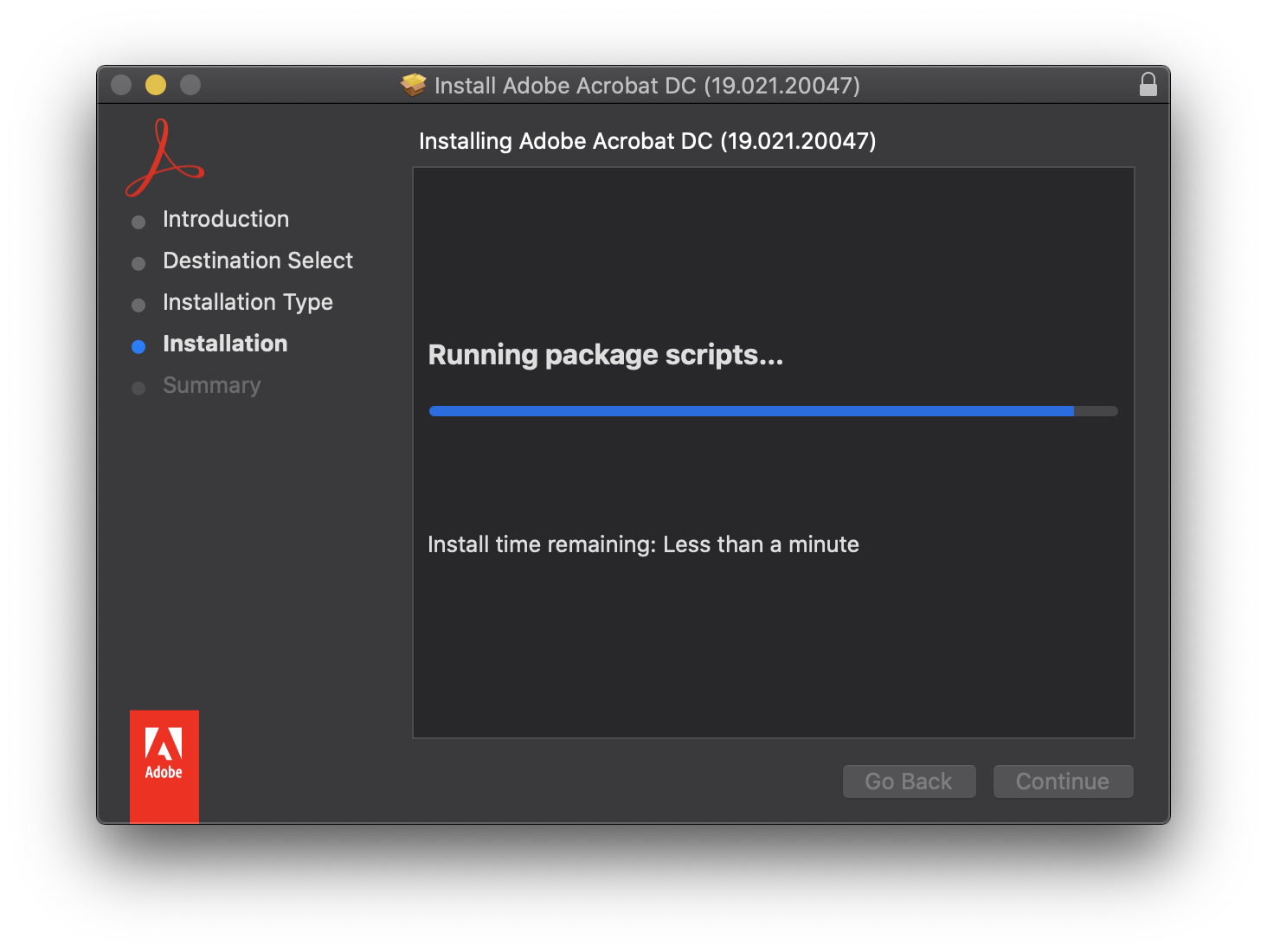 Hướng dẫn chi tiết cách cài Acrobat Adobe Acrobat Pro DC 2019