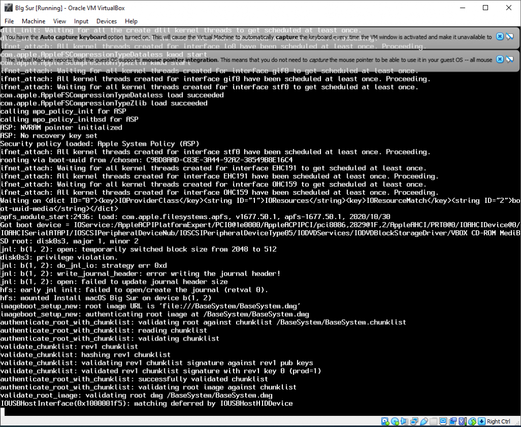 Hướng dẫn cài macOS Big Sur trên Windows bằng VirtualBox