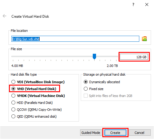Hướng dẫn cài macOS Big Sur trên Windows bằng VirtualBox