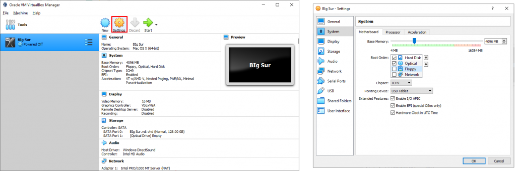 Hướng dẫn cài macOS Big Sur trên Windows bằng VirtualBox