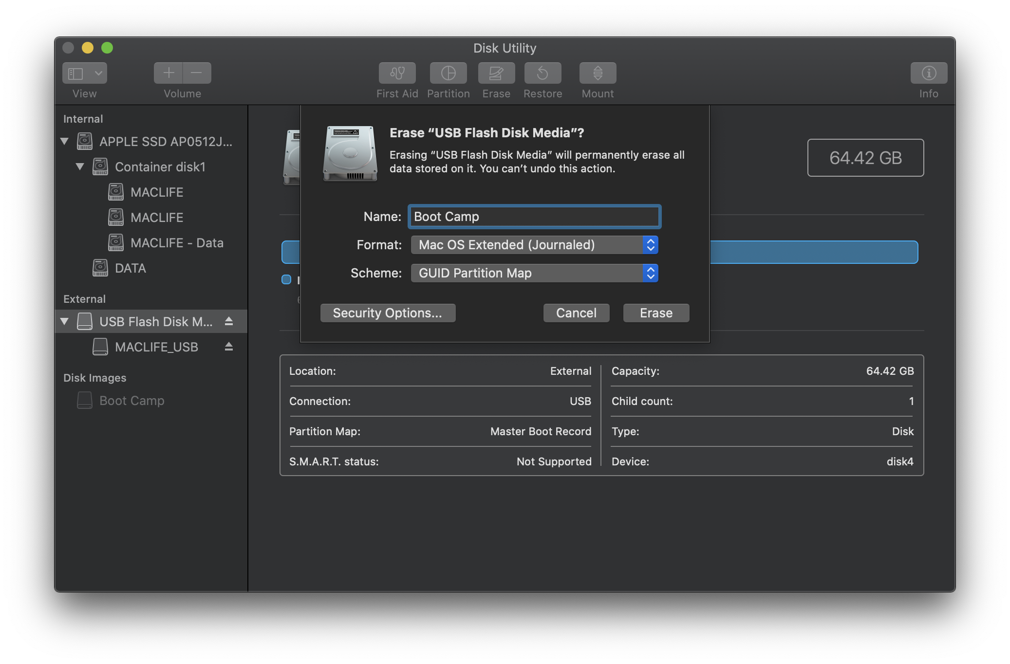 Hướng dẫn chi tiết cài Windows 10 cho Macbook trên ổ cứng ngoài
