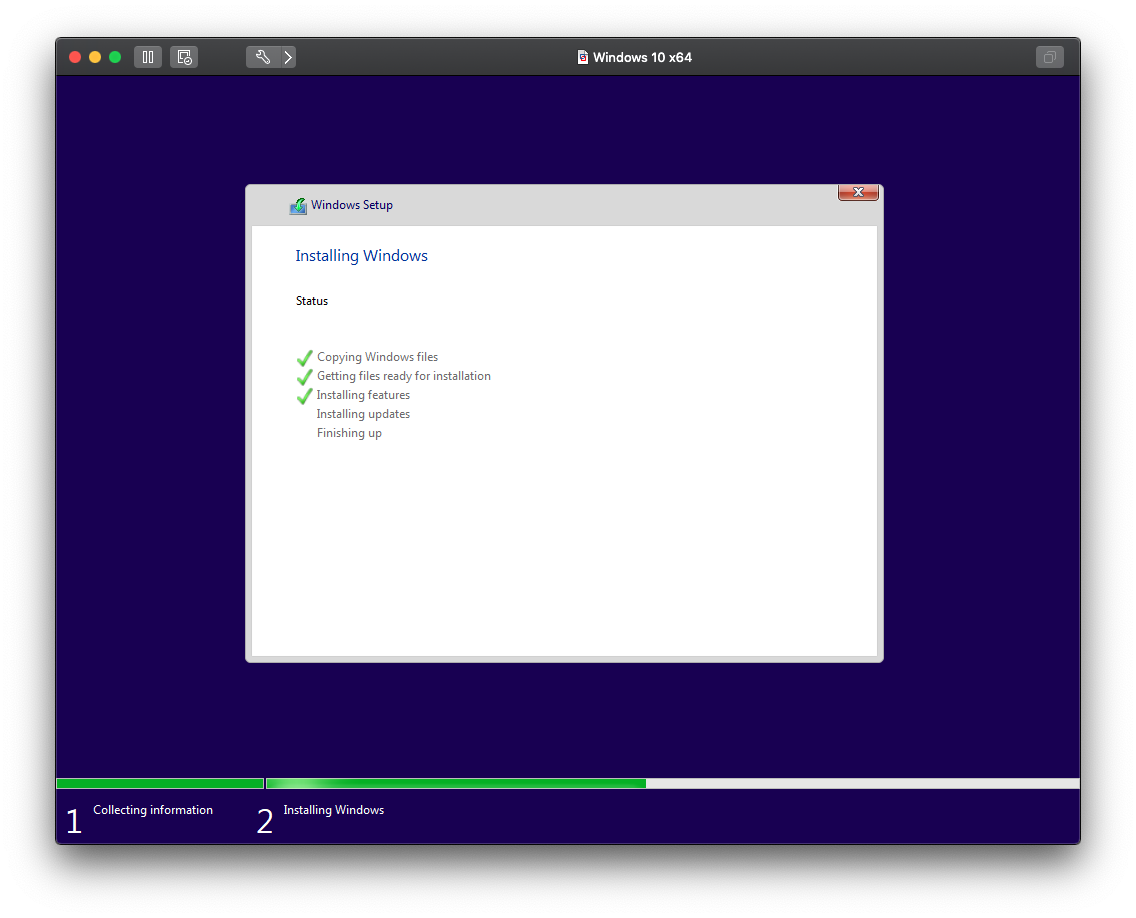 Hướng dẫn chi tiết cài Windows 10 lên Mac dùng Vmware Fusion 11