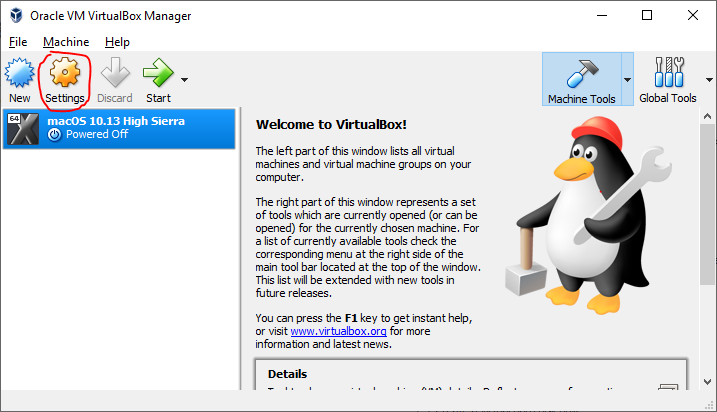 Hướng dẫn cài macOS High Sierra 10.13.6 trên Windows bằng VirtualBox