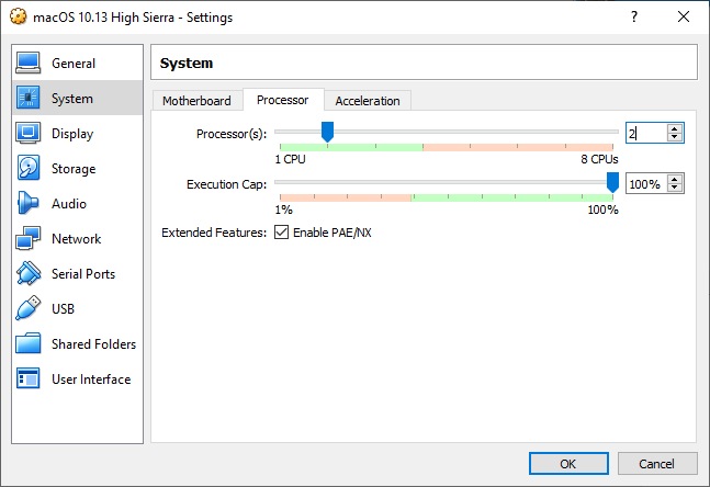 Hướng dẫn cài macOS High Sierra 10.13.6 trên Windows bằng VirtualBox