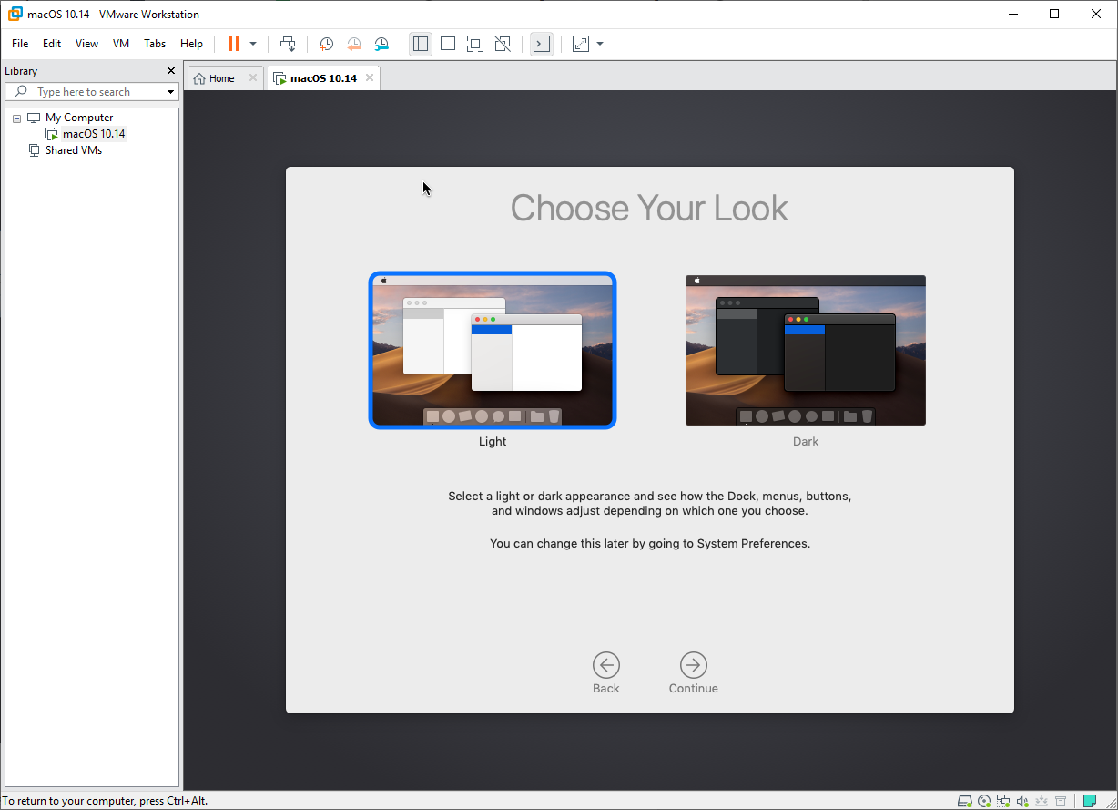 Hướng dẫn cài macOS Mojave 10.14 trên Windows bằng VMware