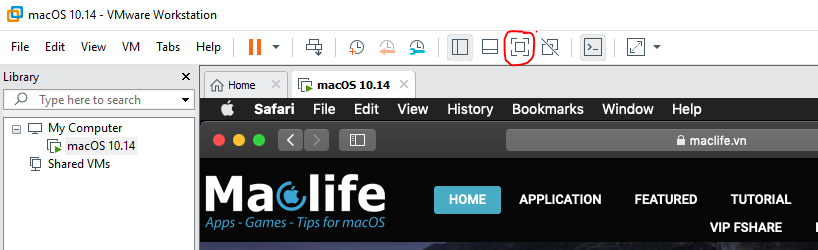 Hướng dẫn cài macOS Mojave 10.14 trên Windows bằng VMware