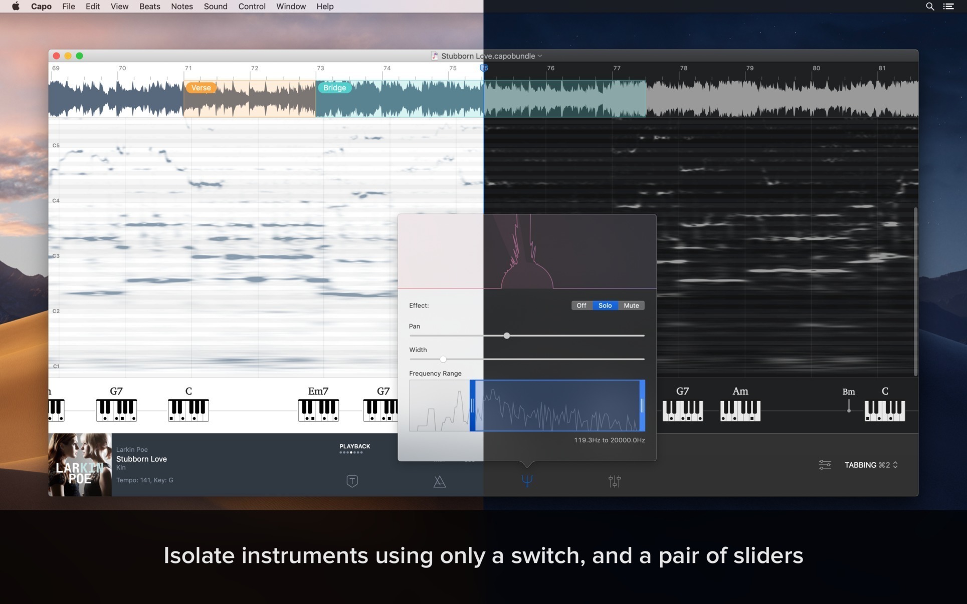 Capo 3 – Chương trình soạn nhạc trên Mac
