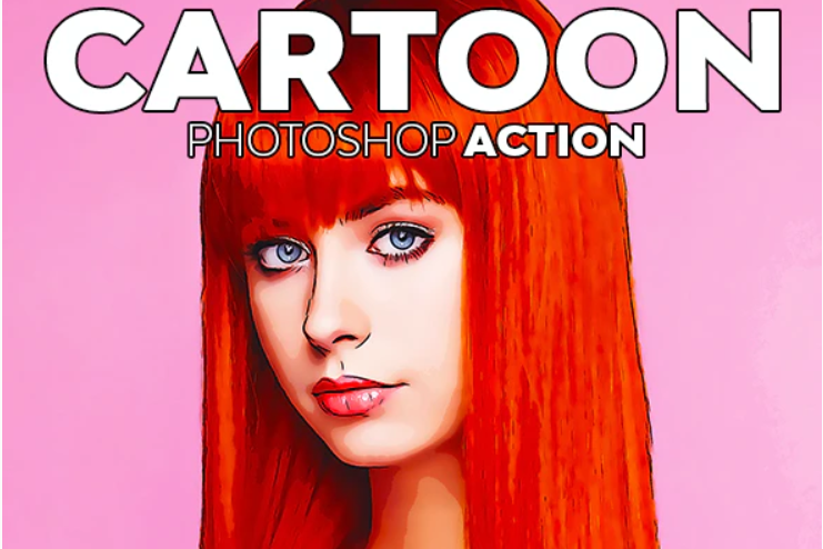 Cartoon Photoshop Action – Chuyển ảnh thật sang ảnh vẽ hoạt hình