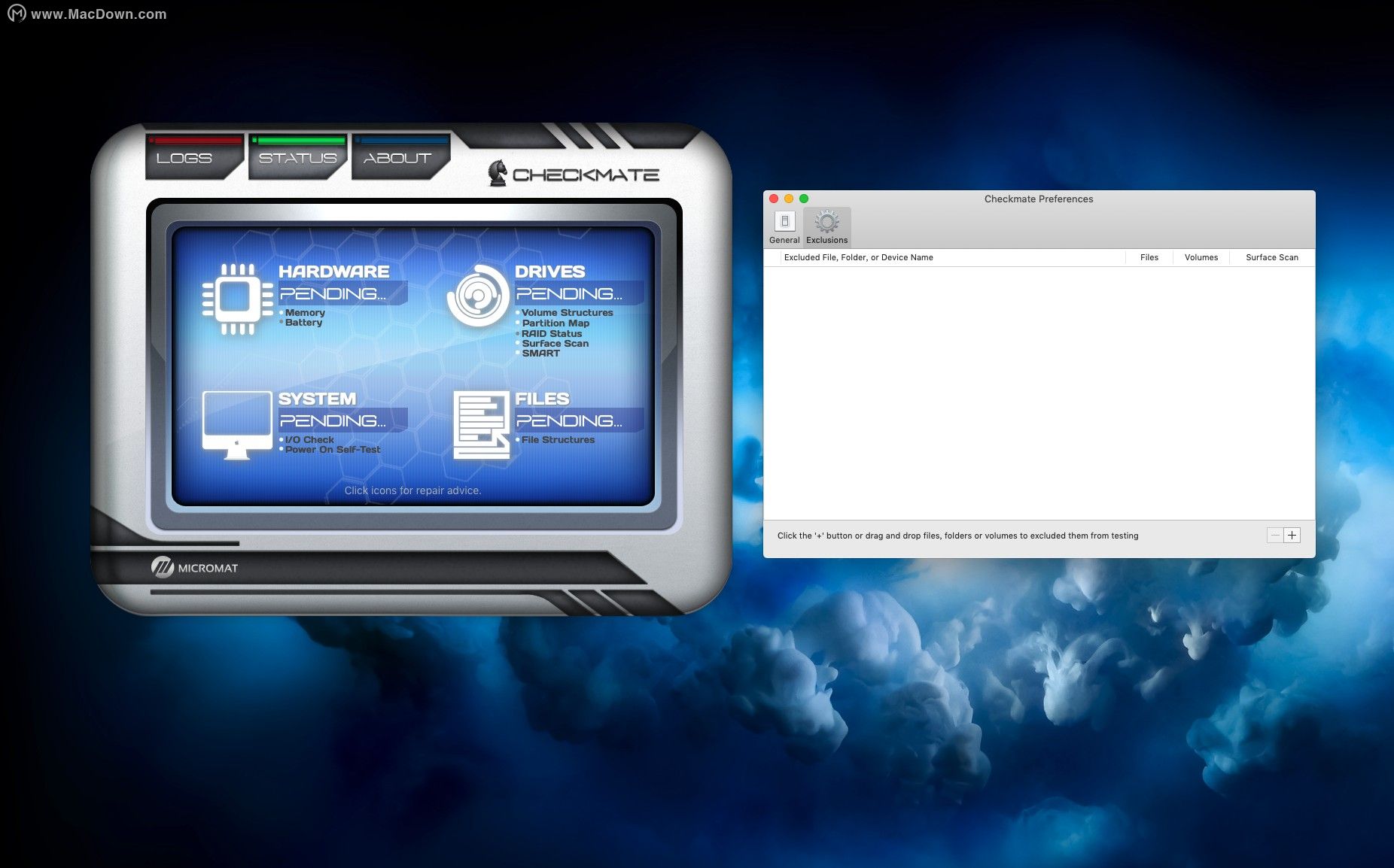 Checkmate – Ứng dụng theo dõi tình trạng máy Mac của bạn