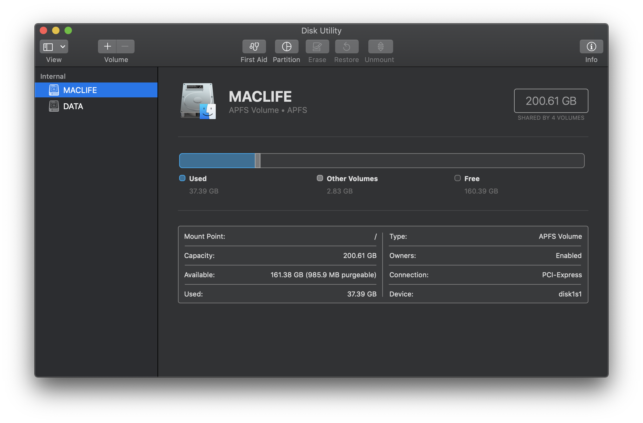 Hướng dẫn phân vùng (chia – gộp) ổ cứng trên Mac