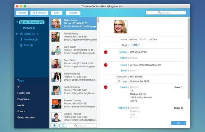 Cisdem ContactsMate – công cụ quản lý danh bạ tuyệt vời