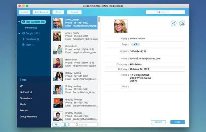 Cisdem ContactsMate – công cụ quản lý danh bạ tuyệt vời