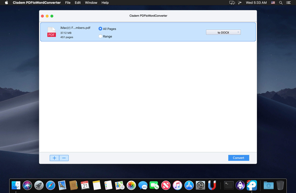 Cisdem PDF to Word Converter with OCR – Chuyển file PDF, file ảnh sang Word