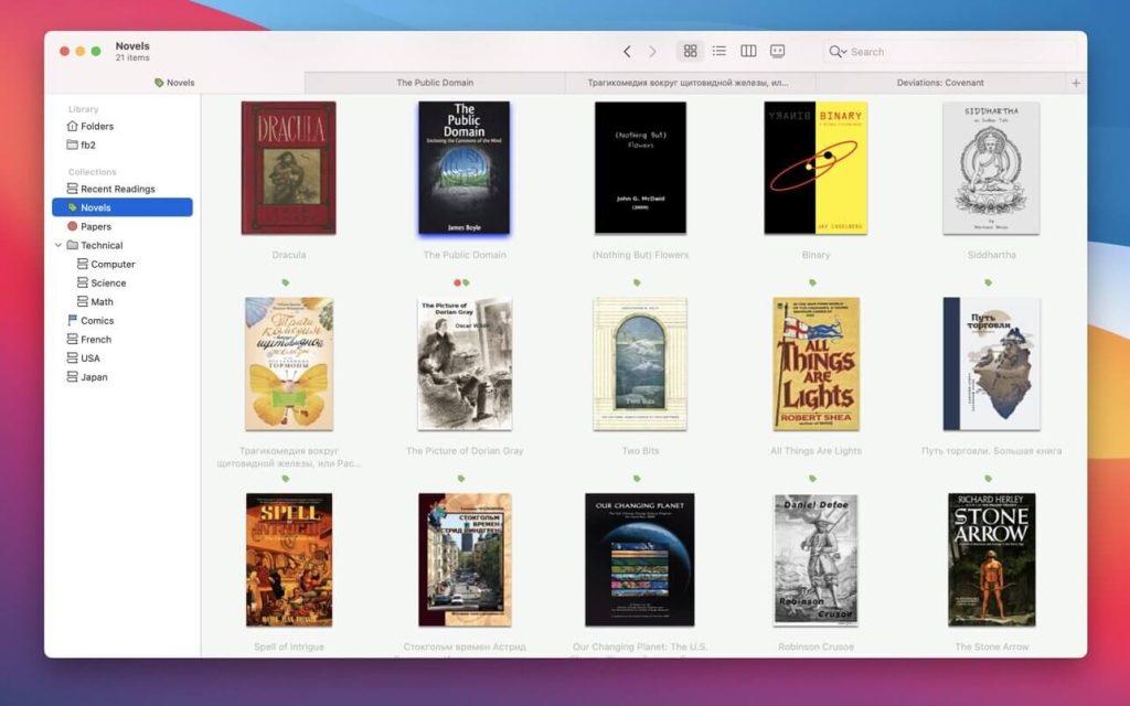 Clearview – Trình đọc và quản lý ebook khá ngon trên Mac