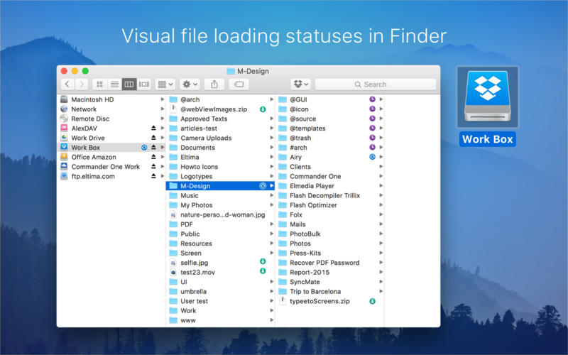 CloudMounter – Mount dữ liệu trên các dịch vụ Cloud lên Finder
