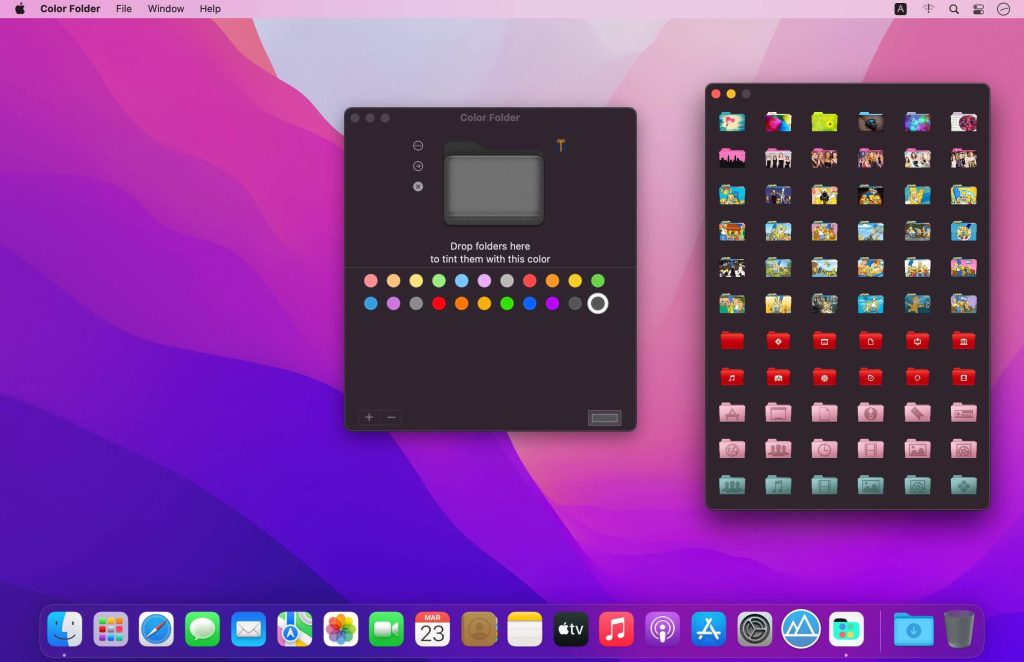 Color Folder – Đổi màu thư mục dễ dàng