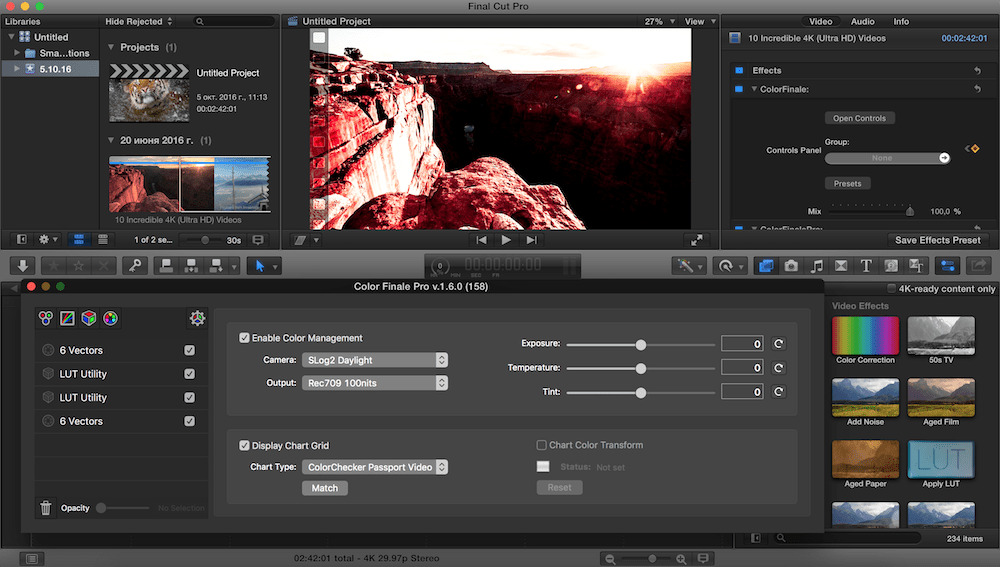 ColorFinale Pro – Plugin chỉnh màu cho Final Cut Pro